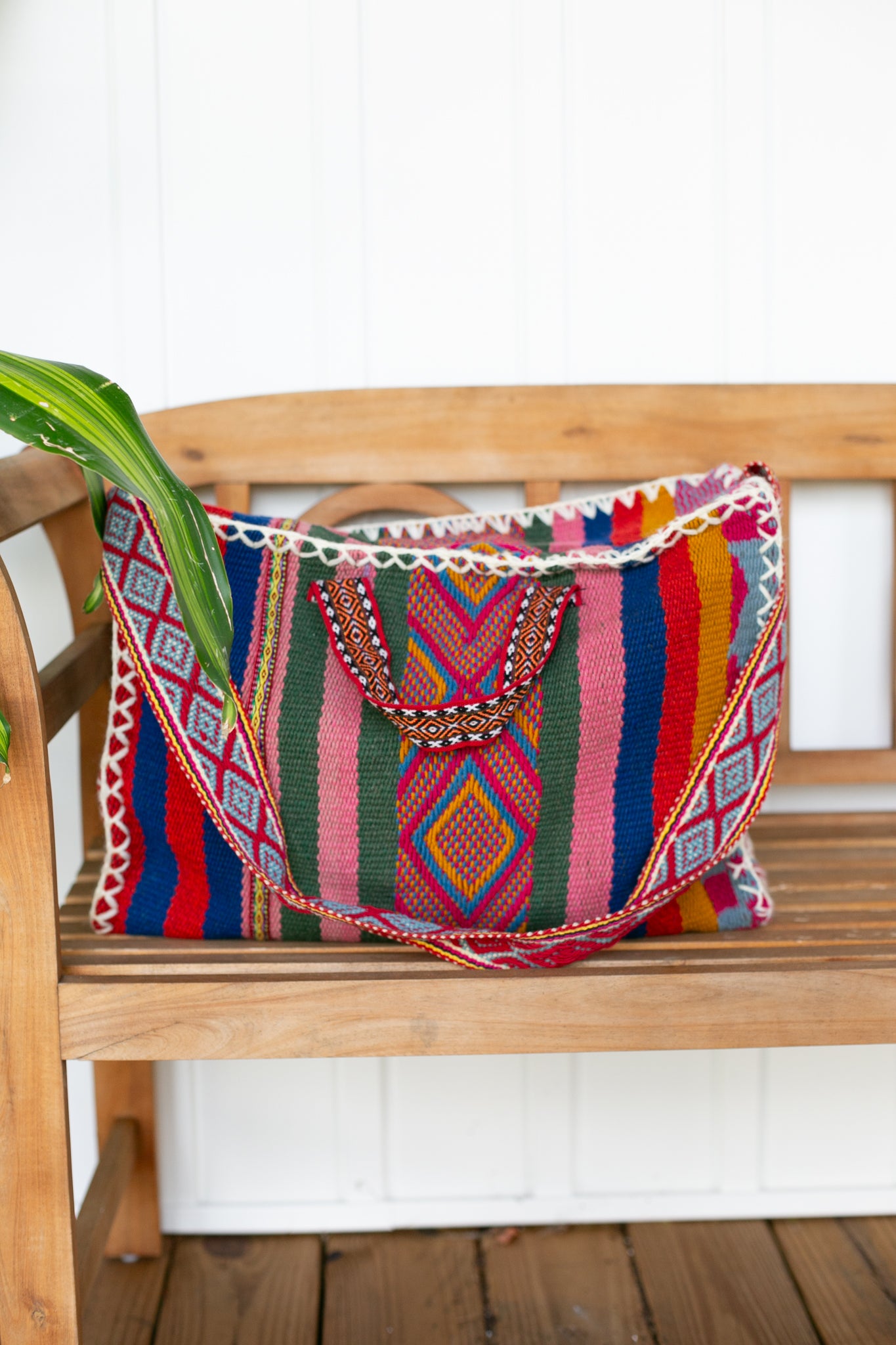 Weekender Bag Handwoven in Peru