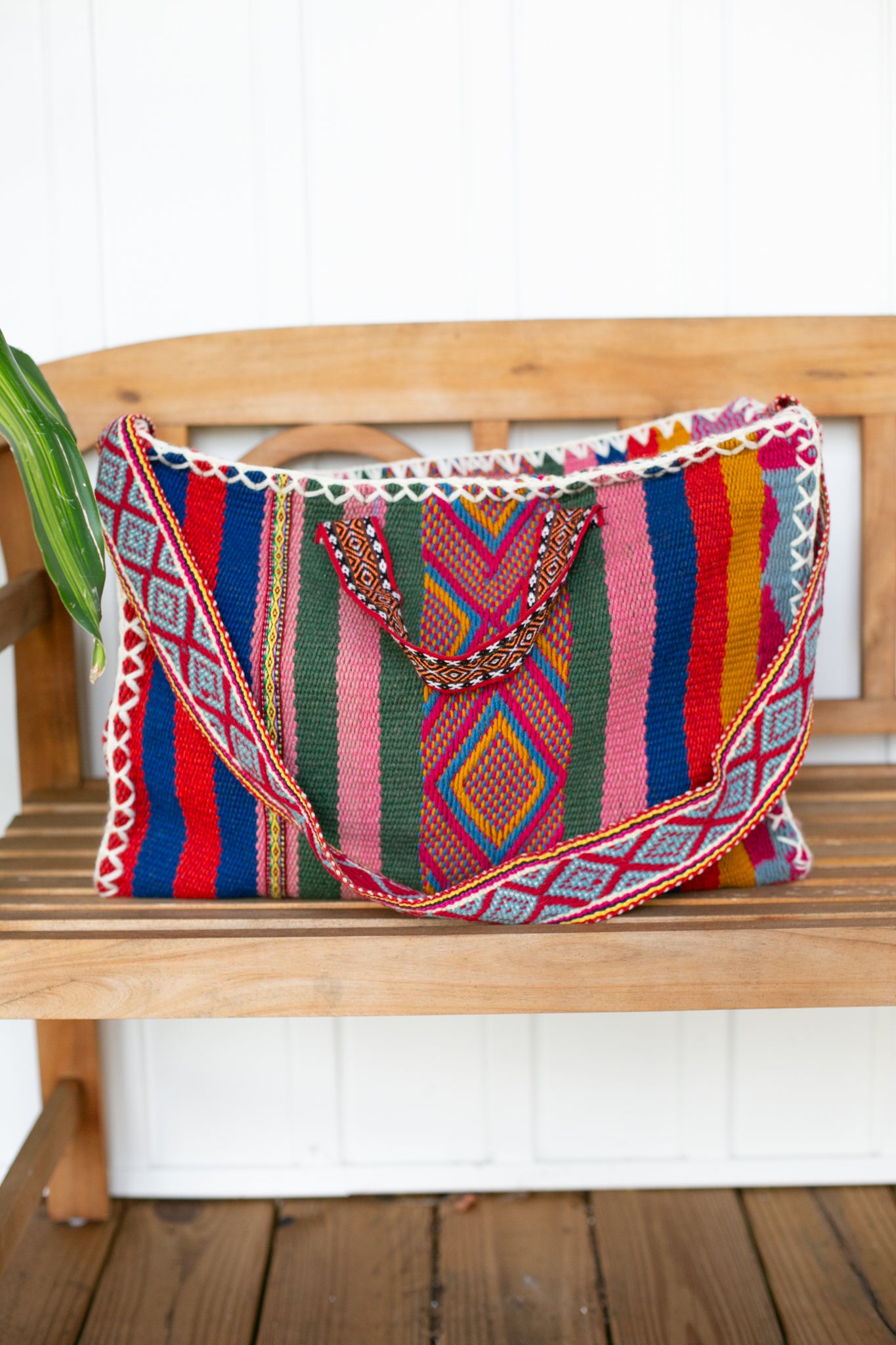 Weekender Bag Handwoven in Peru