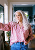 The Belle Blouse in Vintage Rose