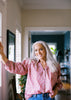 The Belle Blouse in Vintage Rose